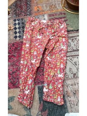 HTF Anthropologie bohemian pants multicolor vibrant pattern